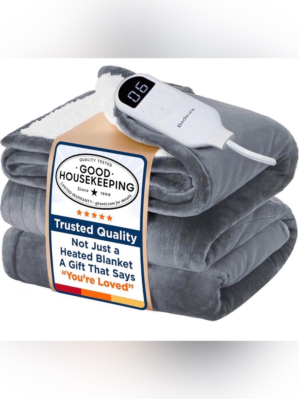 Bedsure Electric Blanket Twin with Preheat Function
